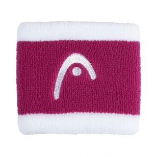 Напульсник HEAD Wristband striped 2.5" (VPWH ярко-розовый/белый) - 1 шт.