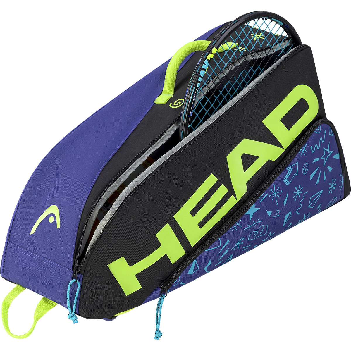 2024 сезон. Чехол теннисный Head JR TOUR Monster (AGBK)