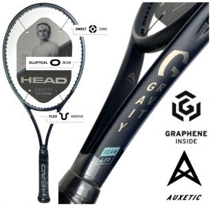 Ракетка теннисная Head GRAVITY TEAM 2023 (ручка U3)  без струн