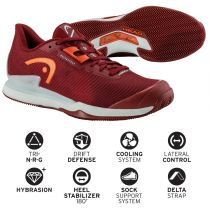 Теннисная обувь Head SPRINT PRO 3.5 Clay Men DROR - 27 см (Eur. 42)