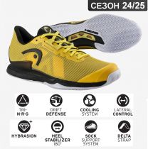 Теннисная обувь HEAD Sprint Pro 3.5 Clay Men BNBK - 27 см (Eur. 42)