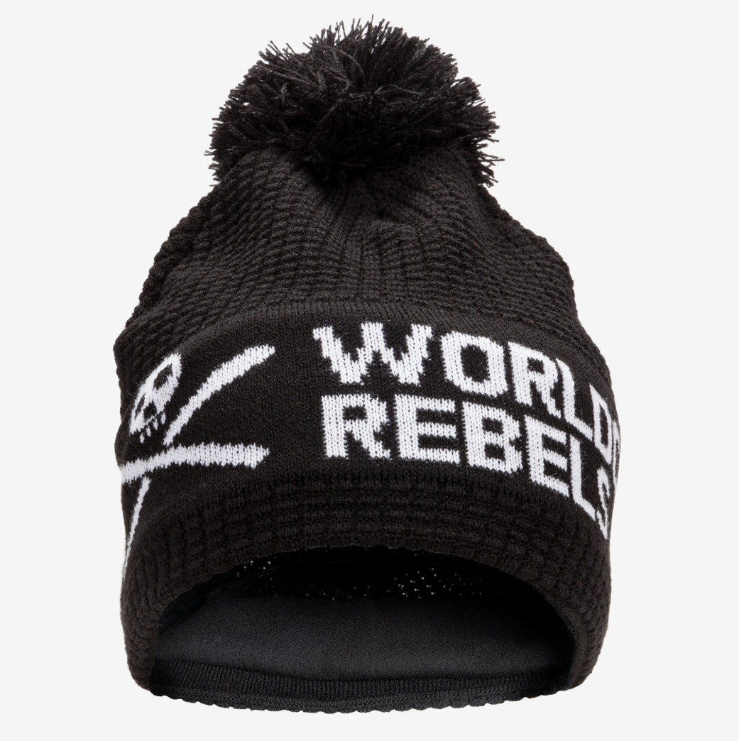 Шапка Head REBELS BOBBLE BEANIE black 21/22