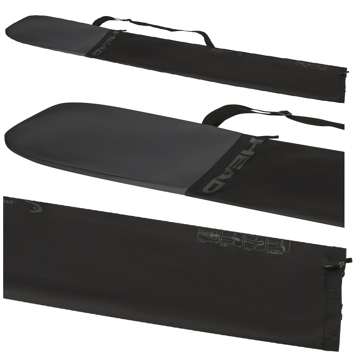 Чехол для горных лыж Head THE SIMPLE Skibag 205 см (55 L)