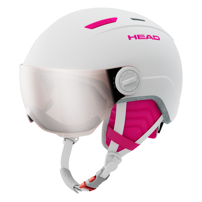 Шлем Head MAJA Visor white S2 (день) - размер XS/S (52-56 cм)