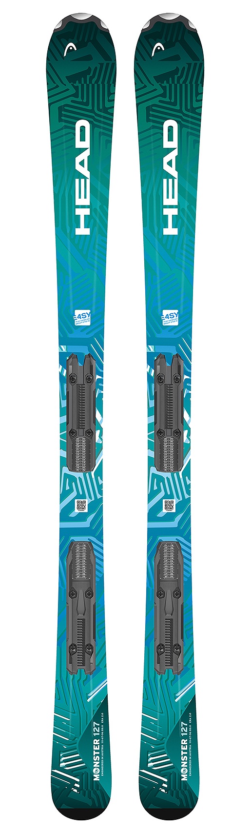 Горные лыжи Head MONSTER Easy JRS bl/bk - 127 см