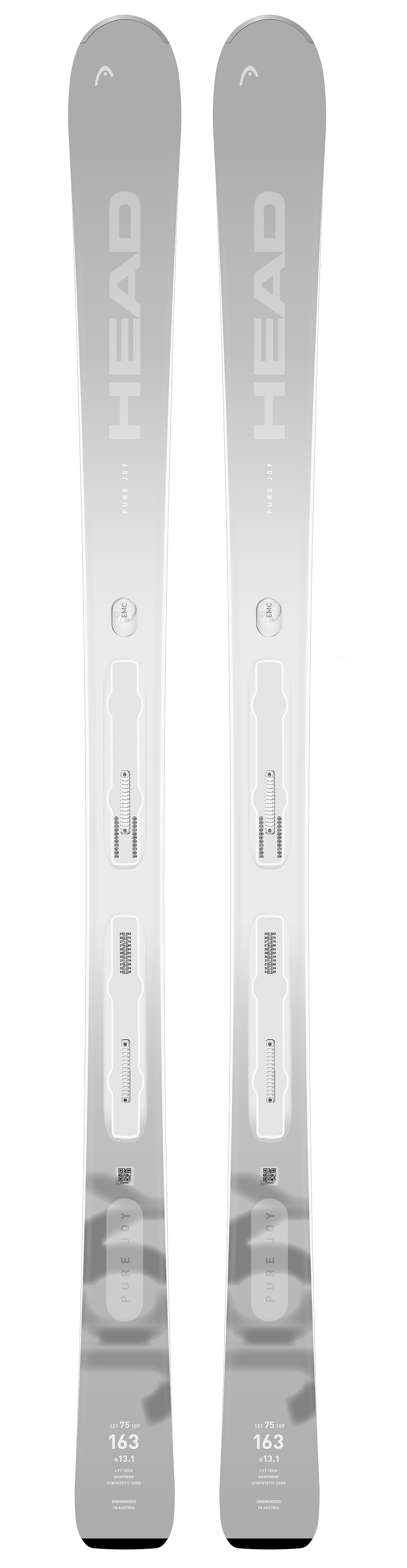 Горные лыжи Head E-PURE JOY SLR BB Joy Pro si/gr – 143 см