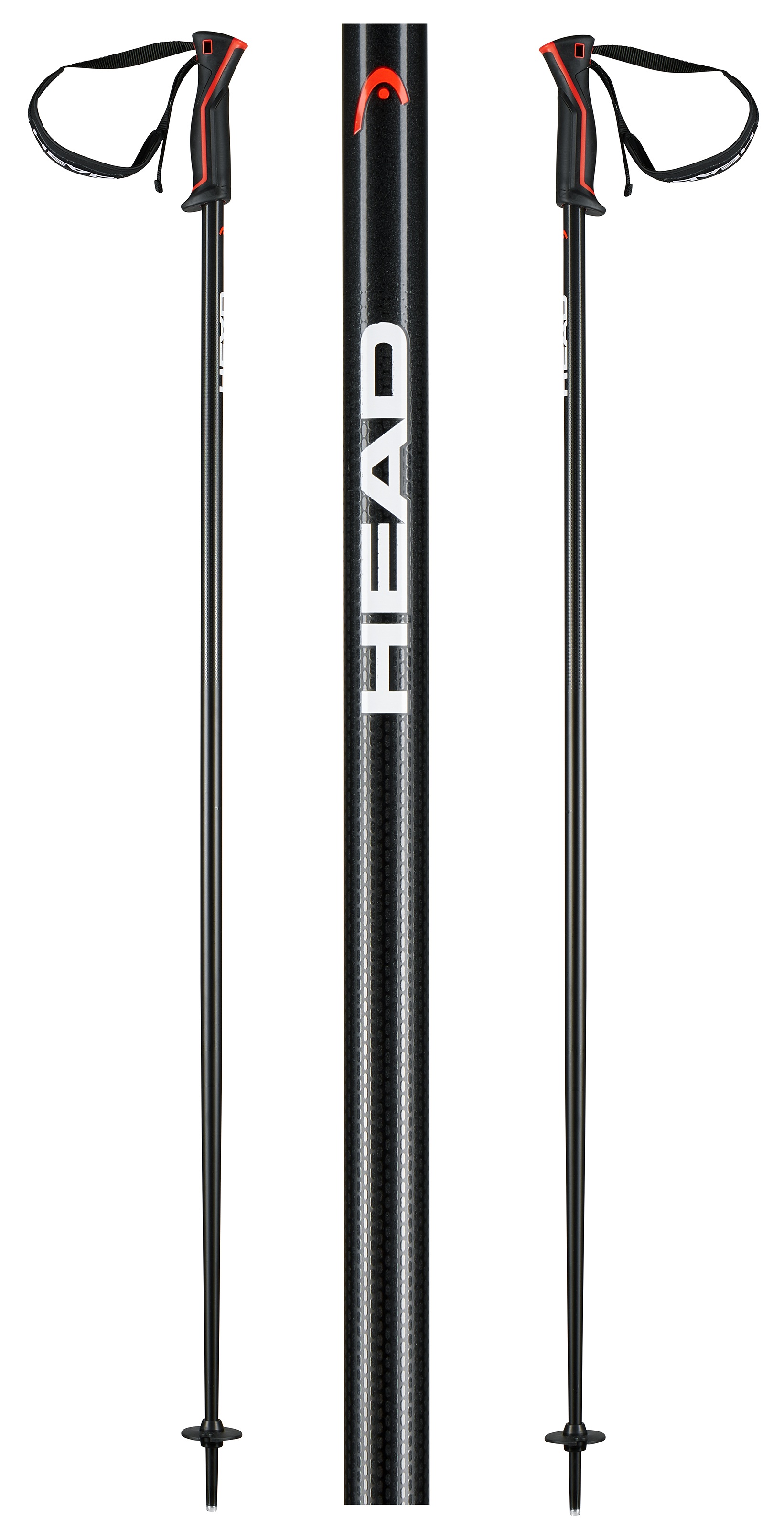 Палки горнолыжные Head FRONTSIDE anthracite/red - 105 см