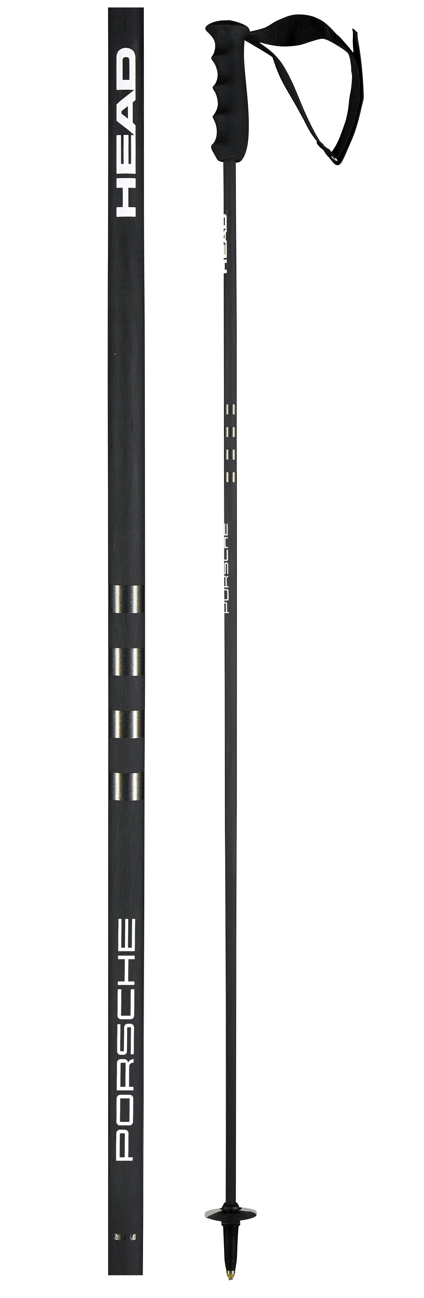 Палки горнолыжные Head PORSCHE Carbon - 110 см