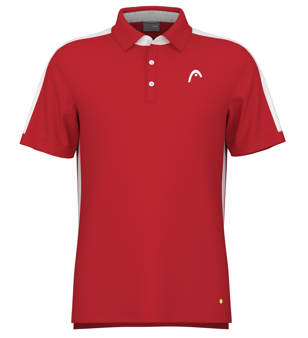 Поло на пуговицах Head SLICE Polo Shirt Men HB - 46/48 (S)