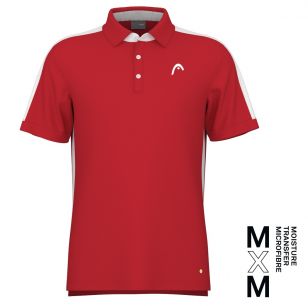 Head SLICE Polo Shirt Men RD - 48/50 (М)
