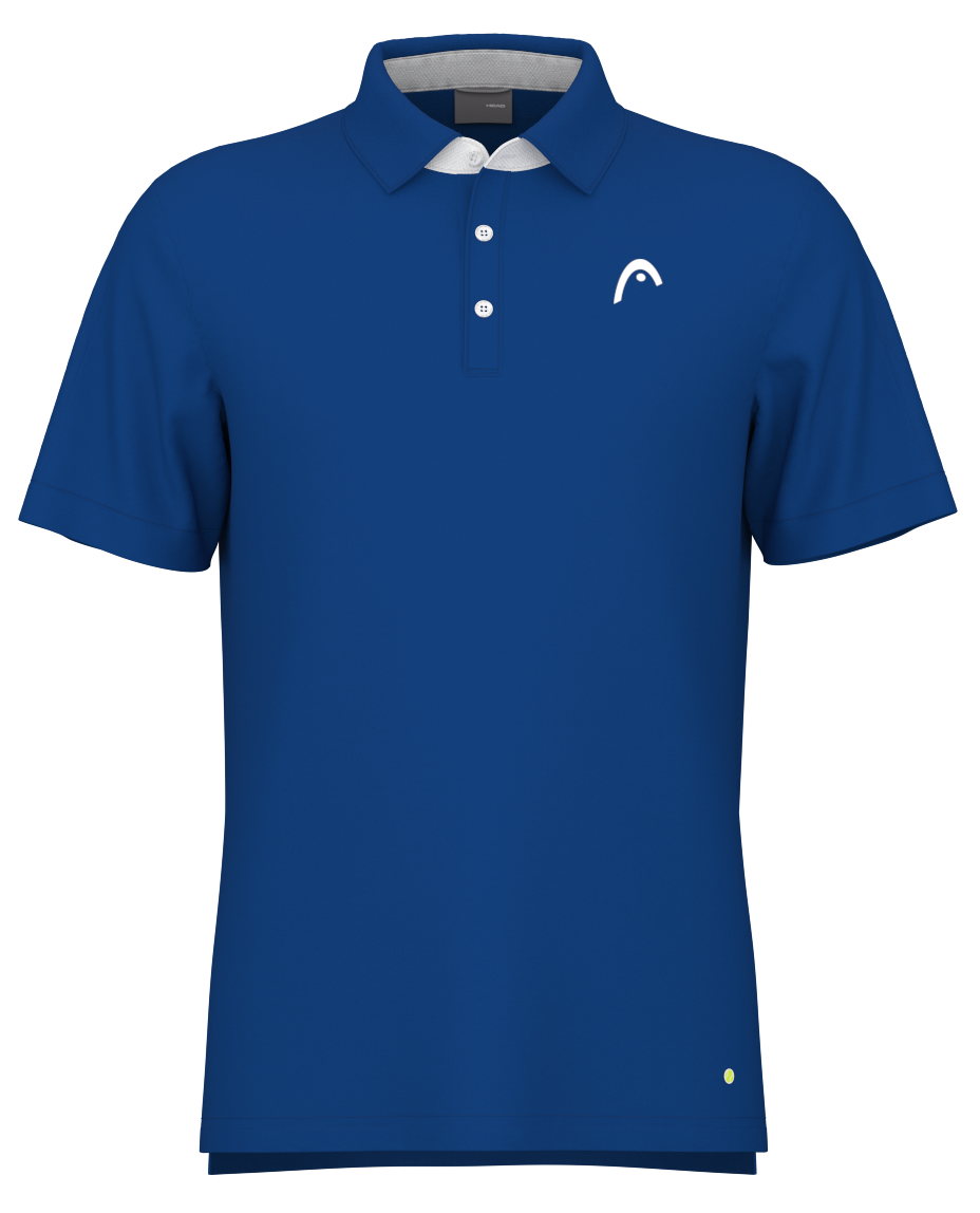 Поло на пуговицах Head SLICE Polo Shirt Men RO - 46/48 (S)