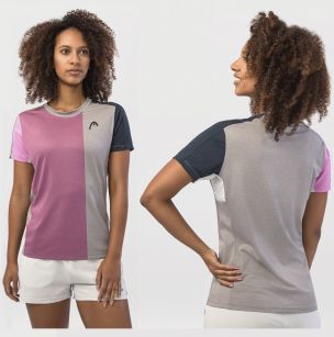 Head PLAY Tech T-Shirt Women CYGR - 38/40 (М)
