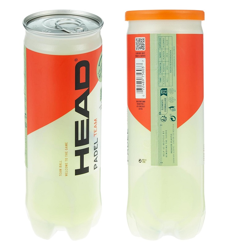 Мячи Head PADEL TEAM - 3 мяча