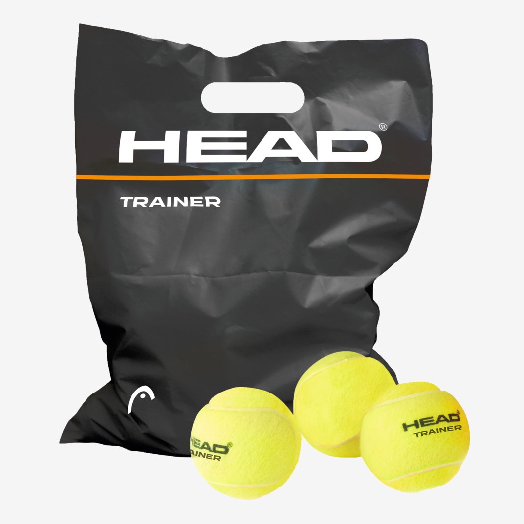 Мячи теннисные HEAD TRAINER Polybag - 72 мяча