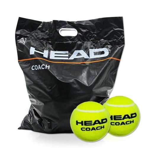 Мячи теннисные без давления HEAD COACH Polybag - 72 мяча