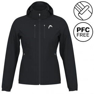 Head CLUB COACH Jacket Women BK - 36/38 (S)