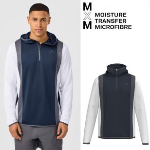 Head CLUB 25 TECH Hoodie Men NVWH - 50/52 (L)