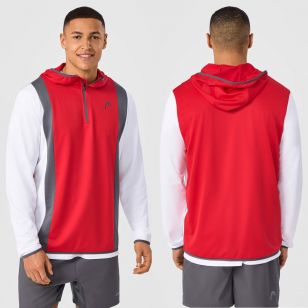 Head CLUB 25 TECH Hoodie Men RDWH - 50/52 (L)