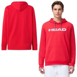 Head CLUB ORIGINAL Hoodie Men RD - 50/52 (L)