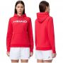 Head CLUB ORIGINAL Hoodie Women RD - 36/38 (S)