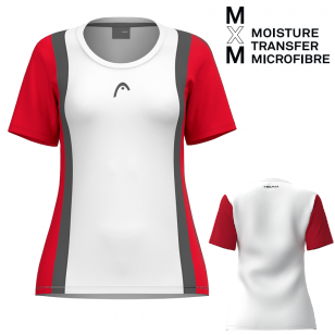 Head CLUB 25 TECH T-Shirt Women RDWH - 36/38 (S)