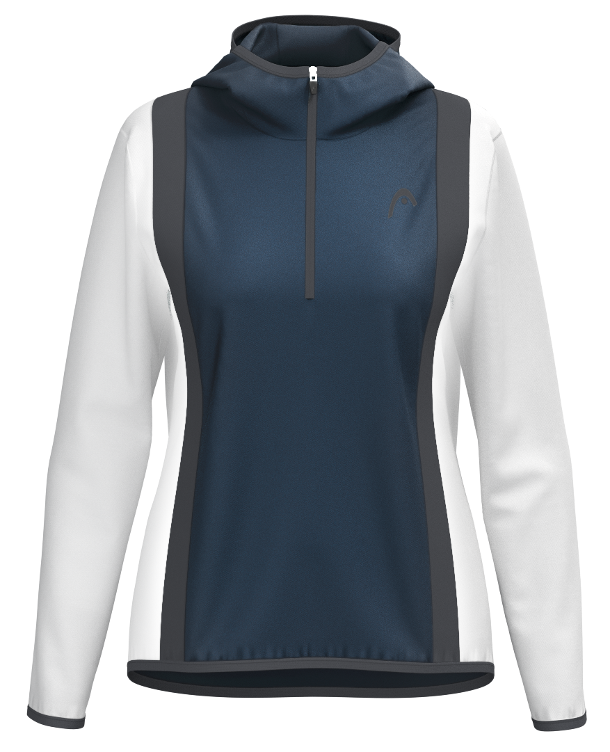Худи Head CLUB 25 TECH Hoodie Women NVWH - 36/38 (S)