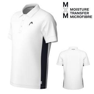 Head SLICE Polo Shirt Men WH - 50/52 (L)