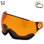 Визор к шлему Head MOJO / MAJA VISOR orange S2 - XXS