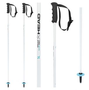 Палки горнолыжные Head WORLDCUP SL JR speed blue - 105 см