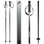 Палки горнолыжные Head FRONTSIDE black grey - 135 см