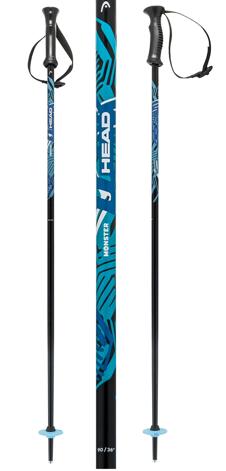Палки горнолыжные Head MONSTER TEAM - 105 см