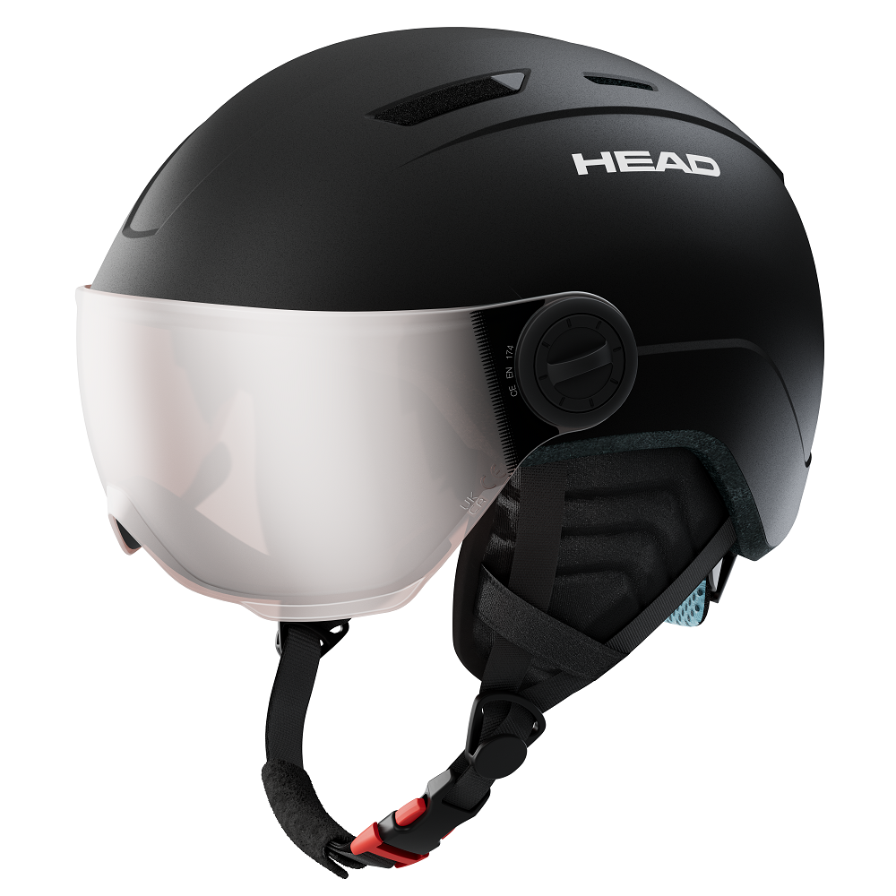 Шлем Head MOJO Visor black S2 (день) - размер XS/S (52-56 cм)