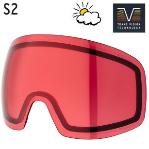 Сменная линза Head GALACTIC TVT red S2 (день)