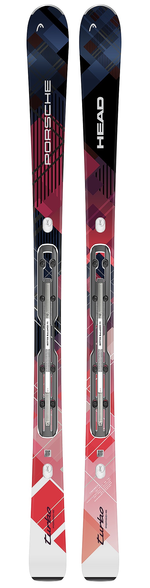 Горные лыжи Head PORSCHE W Series SW BB-PR bk/vi - 158 см