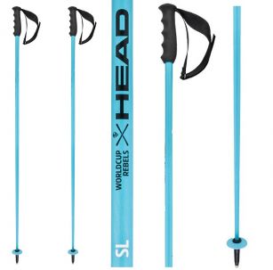 Палки горнолыжные Head WORLDCUP SL speed blue - 140см