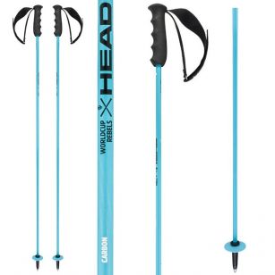 Палки горнолыжные Head WORLDCUP REBELS Carbon speed blue - 130 см