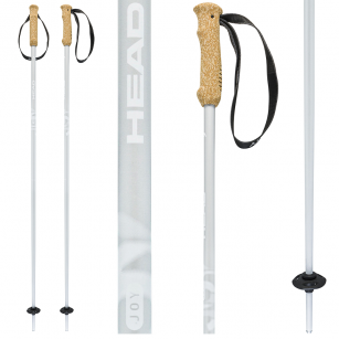 Палки горнолыжные Head JOY white/grey - 105 см