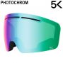 Встроенная маска для шлема Head CINEMA 5K PHOTO green - XL/XXL
