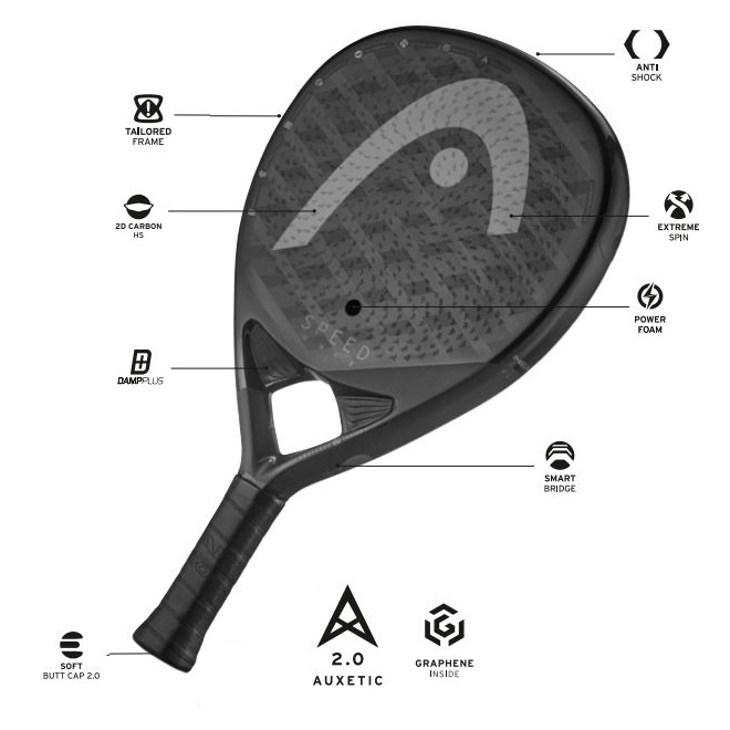 Ракетка для падел Head SPEED ONE X 2025