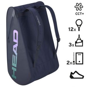 Теннисная сумка Head TOUR Racquet Bag NV 75L (размер XL)