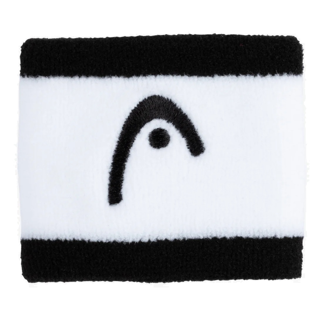 Напульсник HEAD Wristband striped 2,5' BKWH (черный/белый) - 1 шт.