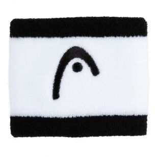 Напульсник HEAD Wristband striped 2,5' BKWH (черный/белый) - 1 шт.