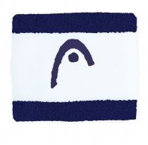 Напульсник HEAD Wristband striped 2,5' NVWH (синий/белый) - 1 шт.