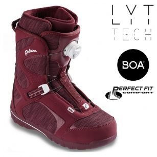 Ботинки для сноуборда Head GALORE LYT BOA burgundy - 22.5 См (Eur. 35)