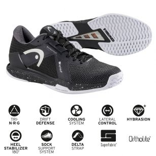 Теннисная обувь Head SPRINT PRO 4.0 SF Men BKWH - 30 см (Eur. 46)