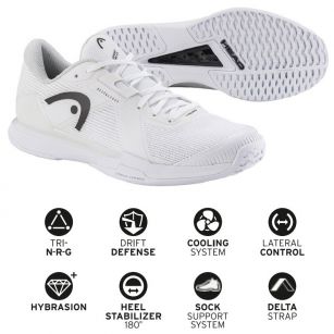 Теннисная обувь Head SPRINT PRO 4.0 Men WHBK - 32 см (Eur. 48.5)