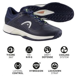 Теннисная обувь Head REVOLT PRO 4.5 Men NVLI - 27 см (Eur. 42)