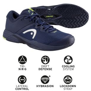 Теннисная обувь Head REVOLT EVO 2.0 Men NVLI - 25 см (Eur. 39)