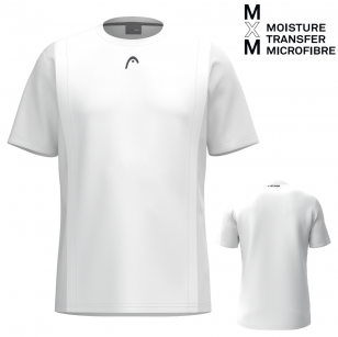 Head CLUB 25 Tech T-Shirt Boys WH - 128