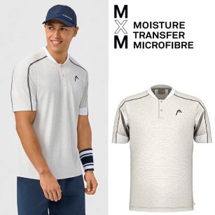 Head PLAY Tech Polo Shirt Men WG - 46/48 (S)